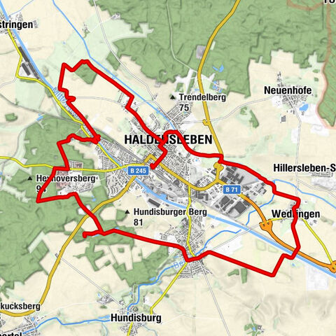 Haldensleben - Unserer Lieben Frauen - Wedringen - Klausort
