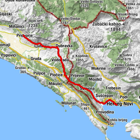 Herceg Novi - Igalo - Traktir 333 - Nartiće