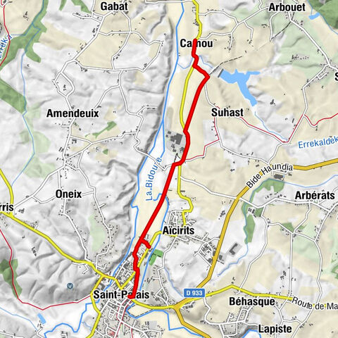 Saint-Palais - Aïcirits - Camou - Église Saint-Pierre