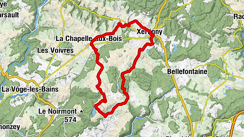 La Chapelle-aux-Bois - Haudompré - Église Sainte-Valburge - Xertigny