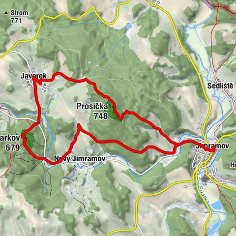 Jimramov - Štarkov - Prosíčka - Just