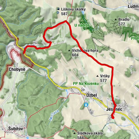 Jesenec - Kostel svatého Libora - Kaplička svatého Antonína