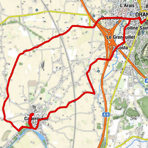 Orange - Colline Saint-Eutrope - Tanneurs - Caderousse