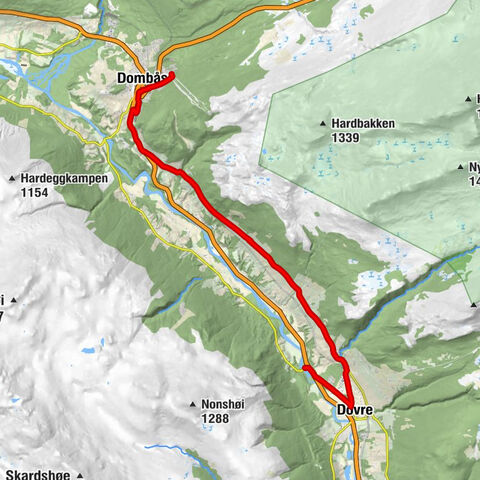 Toftemo Turiststasjon - Dovre - Dovre kyrkje