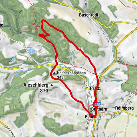 Bettborn - Heedeknäppchen - Horass - Platen