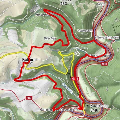 Appoloniakapell - Kalborn - Moulin de Kalborn - Kazeknapp