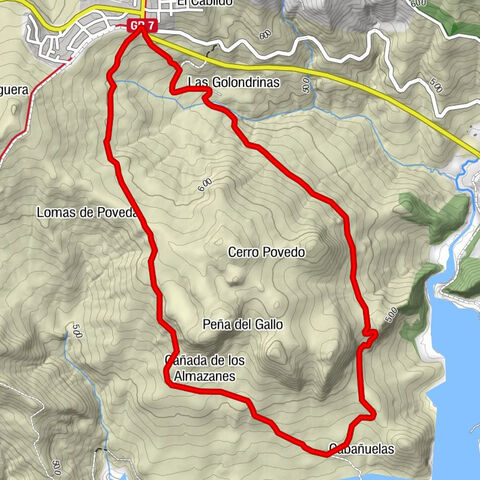 Rute - Cañada de los Almazanes
