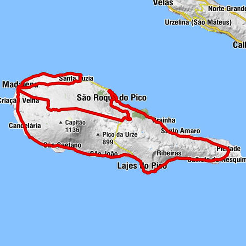 Madalena - Ermida de Nossa Senhora Rainha do Mundo - Igreja de Santa Luzia - Igreja de Santa Maria Madalena