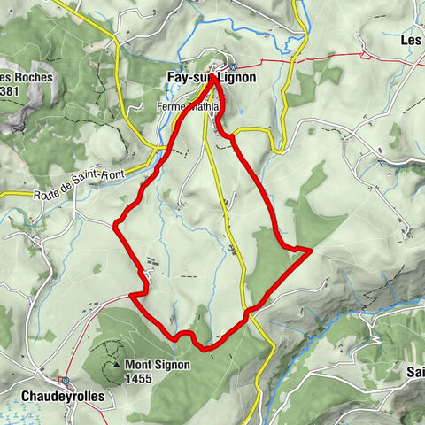 Fay-sur-Lignon - Le Pont du Mont - Le Prat - Temple de l'Église Protestante Unie de France