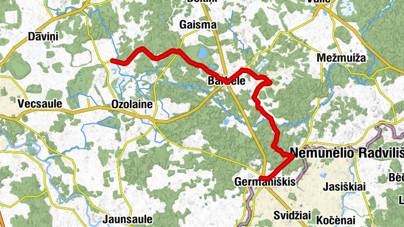 Bauskas novads - Bārbele - Skaistkalne - Skaistkalnes Vissvētākās Jaunavas Marijas debesīs uzņemšanas Romas katoļu baznīca