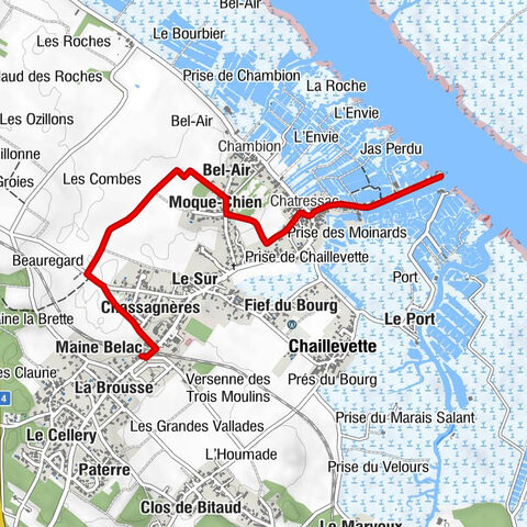 Les Petites Vallades - Aux Trois Moulins - Chassagnères - Chaillevette