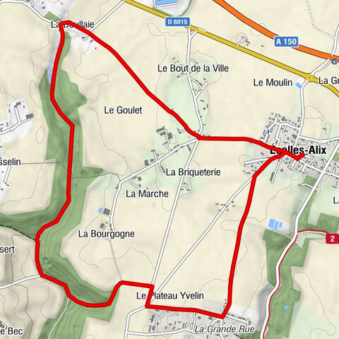 Écalles-Alix - Église Saint-Martin - Le Plateau Yvelin