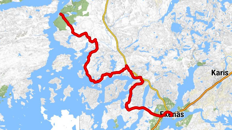 Ekenäs - Slottsbacken - Tenala - Matilda