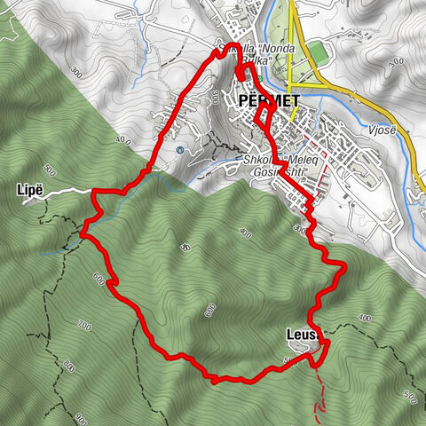 Përmet - Lipë - Kisha Fjetja e Shën Mërisë - Kisha e Shën Premtes