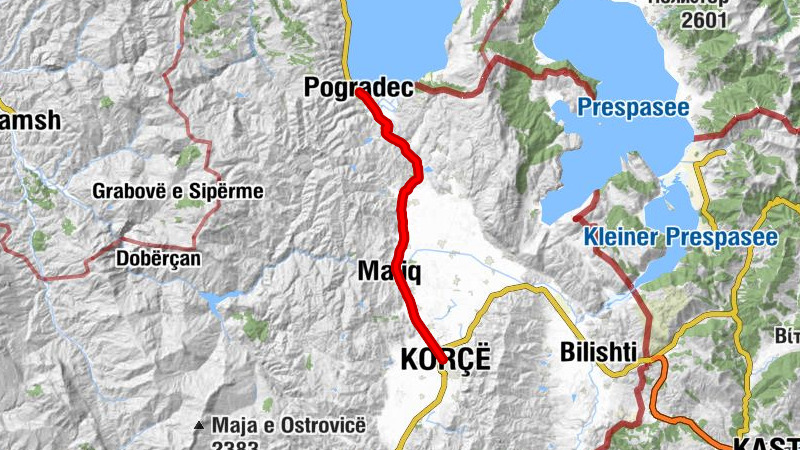 Korçë - Arena - Taverna Panorama - Pogradec