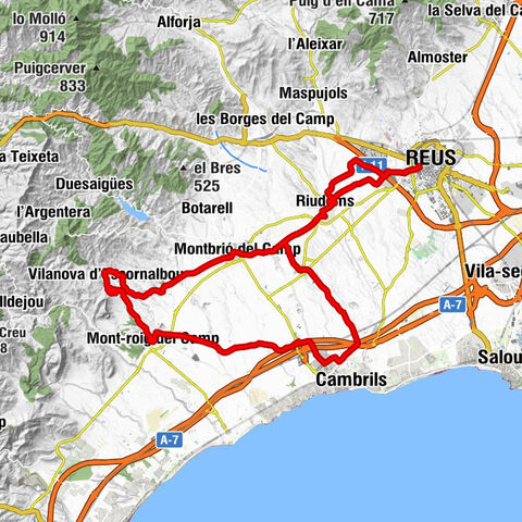 Reus - Sant Pere - Sant Joan Baptista - Santa Caterina de Vinyols i els Arcs