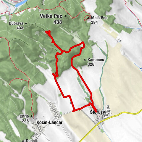 Šterusy - Kostol sv. Márie Magdalény - Lurdská jaskyňa