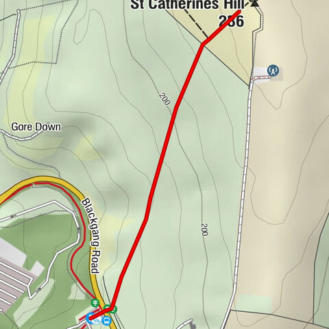 Niton and Whitwell - St Catherines Hill