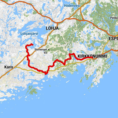 Karis - Ingå svenska metodistförsamling - Kirkkonummen helluntaiseurakunta - Kirkkolaakso