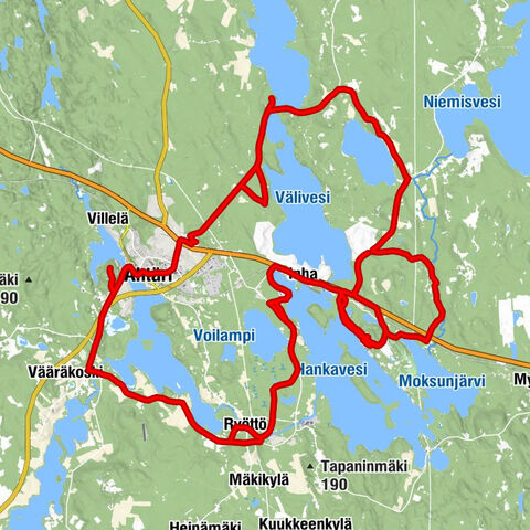 Ähtäri - Ähtärin kirkko - Mustikkavuori