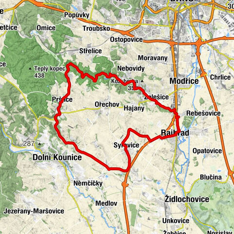 Rajhrad - Syrovice - Nejsv. trojice - Sv. Šimon a Juda