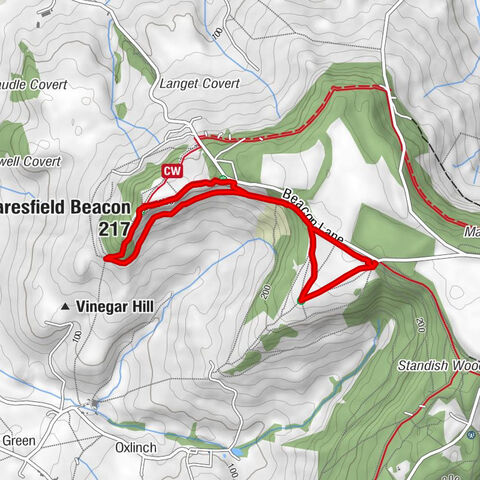 Standish - Haresfield Topograph - Haresfield Beacon - Haresfield