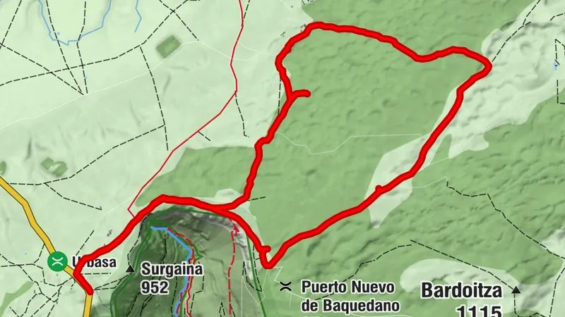 Dolmens route. Urbasa-Andia Natural Park