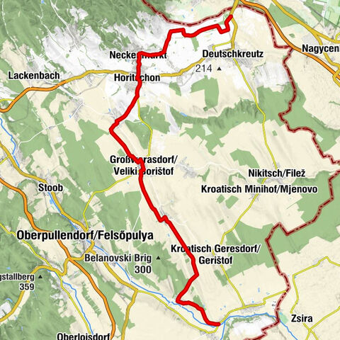 B47 Roman Amber Road cycling trail