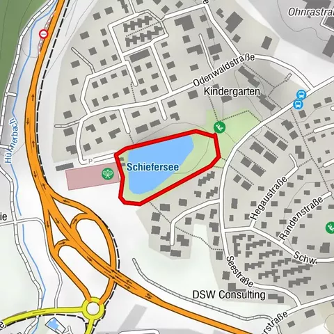 Osterweg um den Schiefersee