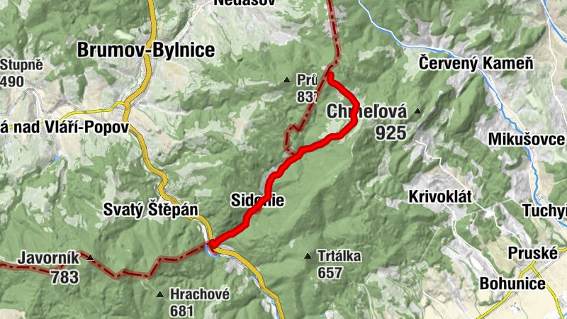 Vlársky priesmyk - Sidonie - Záhrady