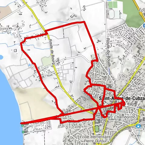 Boucle de Montalon, Saint-André-de-Cubzac