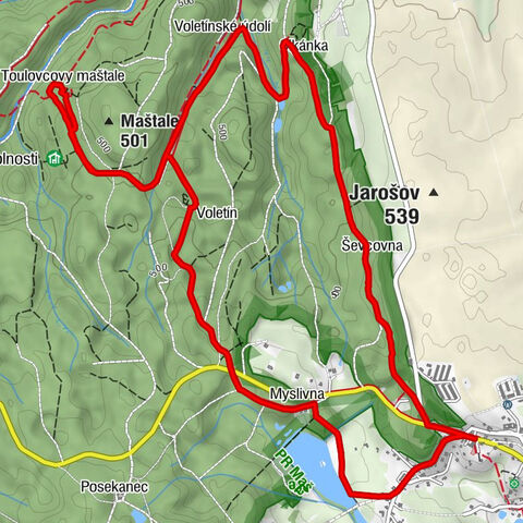 Na skalách - Ševcovna - Panský stůl - Cikánka