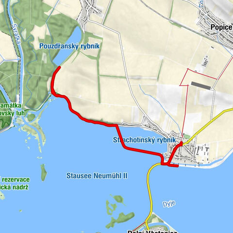 Strachotín - Isis - sv. Oldřich - Vinařství Šedivý