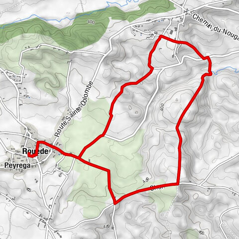 Auberge Meurette - Peyrega - Église Sainte-Colombe - Rouède