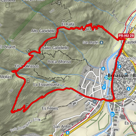 San Bisien - Artiga Pey - El Rallá - Benasque / Benás