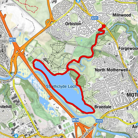 Bellshill - Braedale - Motherwell - Hamilton