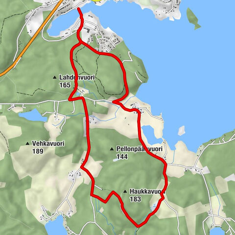 Korpilahti - Haukkavuori