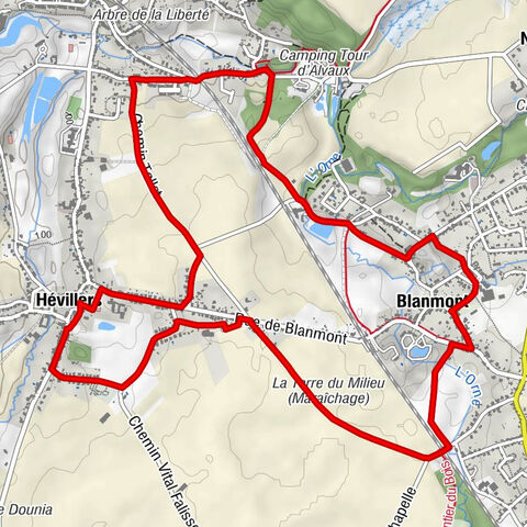 Blanmont - Église Sainte-Gertrude - Hévillers