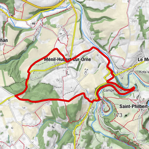 Ménil-Hubert-sur-Orne - Le Hamel - Église Saint-Martin - Église Notre-Dame