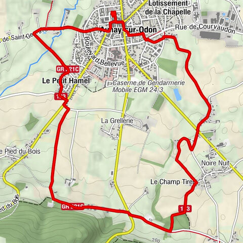 Aunay-sur-Odon - Église Saint-Samson - Le Petit Hamel - Saint-Michel