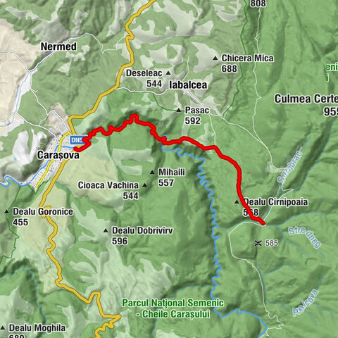 Carașova - Peștera Liliecilor - Peștera de după Cârșă - Peștera Văleaga