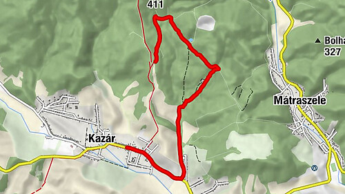 Kazár - Aranyos-patak forrása