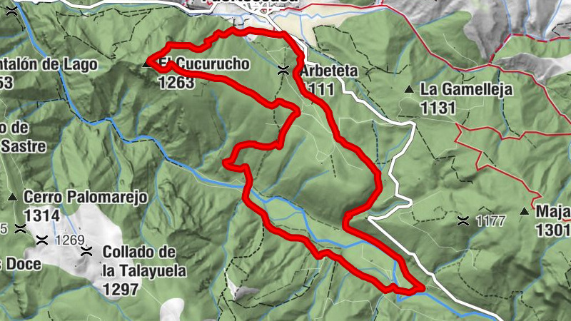 Fuertescusa - La Sernilla - Poyal de Mateo - El Cucurucho