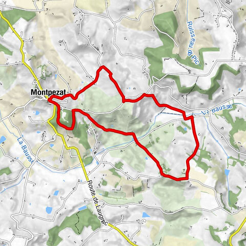 Montpezat - Garliet - Petit Mouligné - Église Saint-Vincent