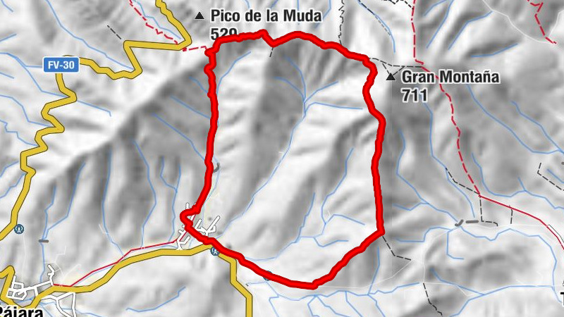 Betancuria - Pico Lima - Risco Blanco - Toto