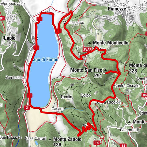 Lapio - Monte San Fise - Contra' Rappo - Arcugnano