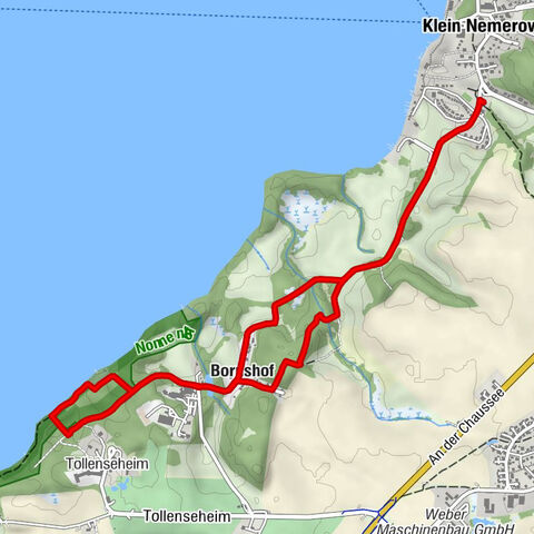 Klein Nemerow - Bornmühle - The View - Bornshof