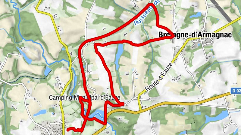 Eauze - Broustet - A Broqua - Bretagne-d'Armagnac