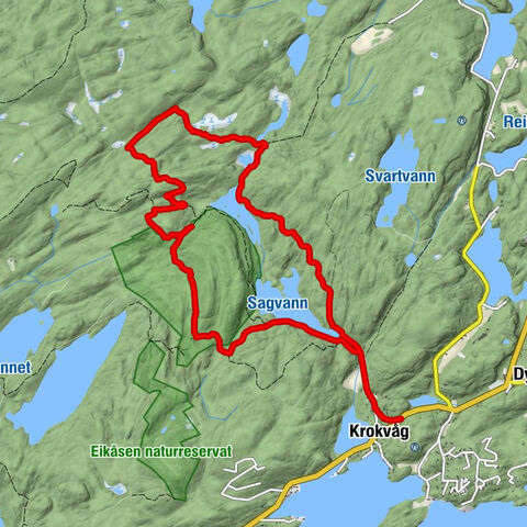 Krokvåg - Nor