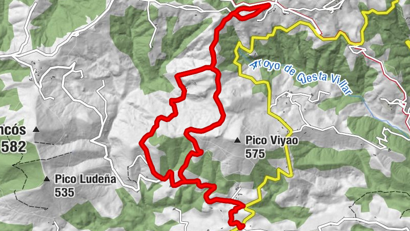 El Caspiu - El Brecín - El Carbayón - La Roza (Pintueles)